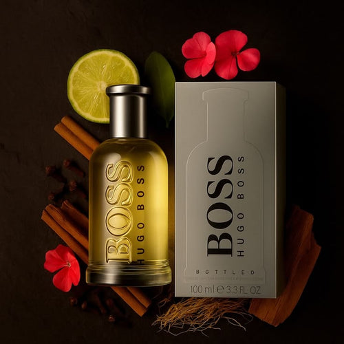 BOSS Bottled Eau de Parfum 3.4 oz (100ml) – Long-Lasting Men's Fragrance